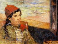 Gauguin, Paul - Young Woman at a Window